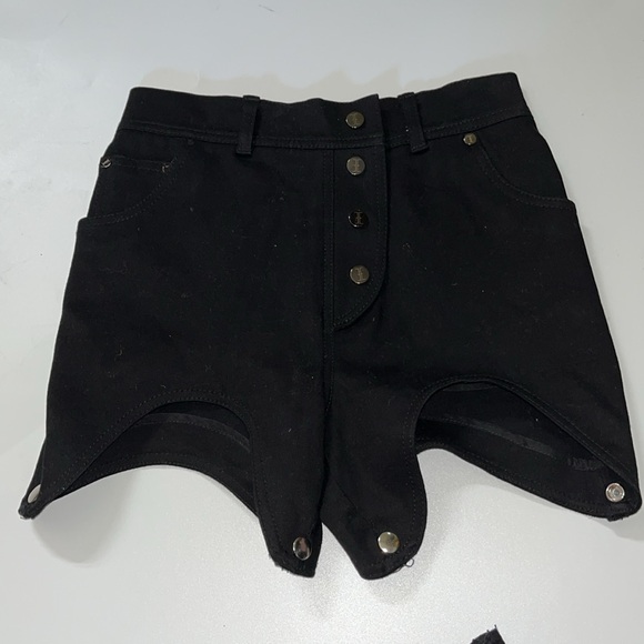 Epuzer detachable Jeans with snaps cut out High Rise Small Stretch Retail $2,025 - Picture 5 of 6